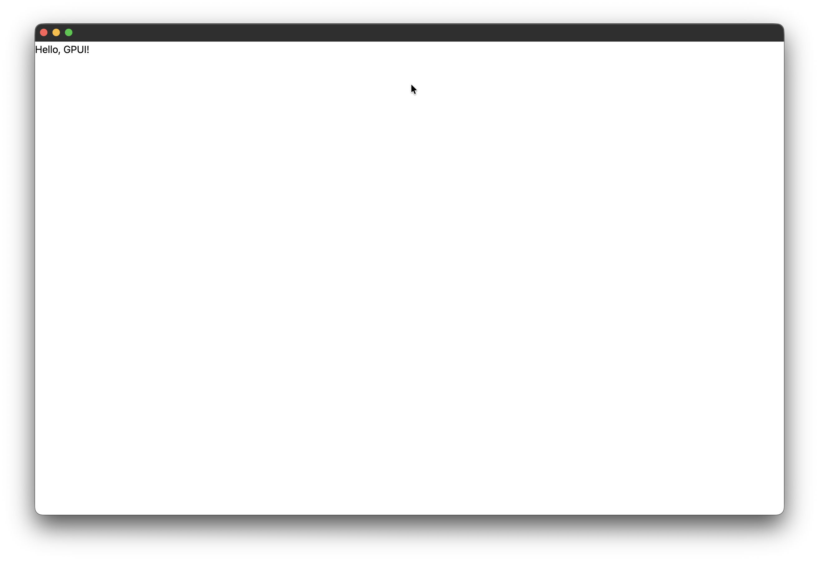 Hello GPUI window with a fixed size