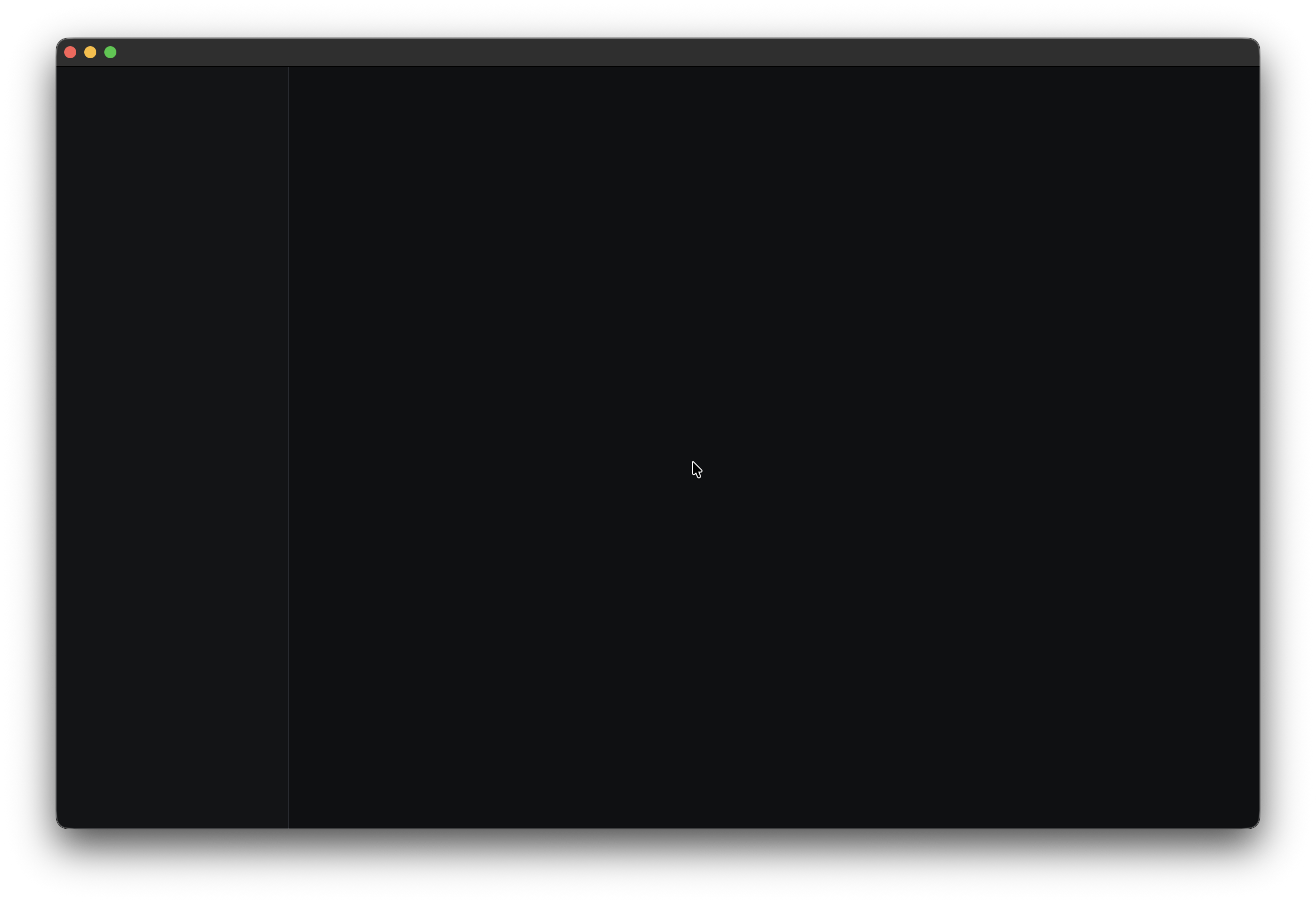 Sidebar container with background and border